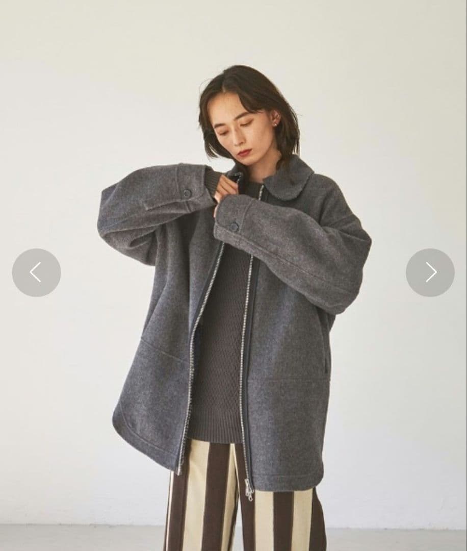 TODAYFUL wool  jacket ウールリバージャケット36