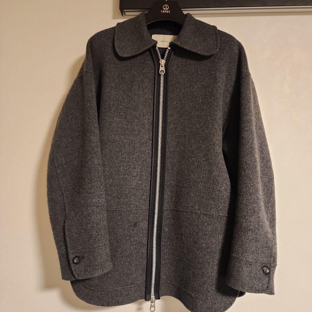 TODAYFUL wool  jacket ウールリバージャケット36