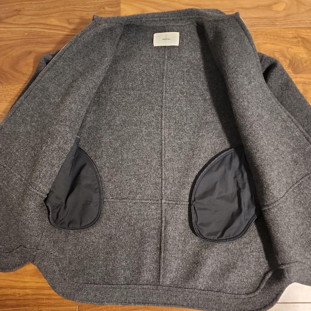 TODAYFUL wool  jacket ウールリバージャケット36