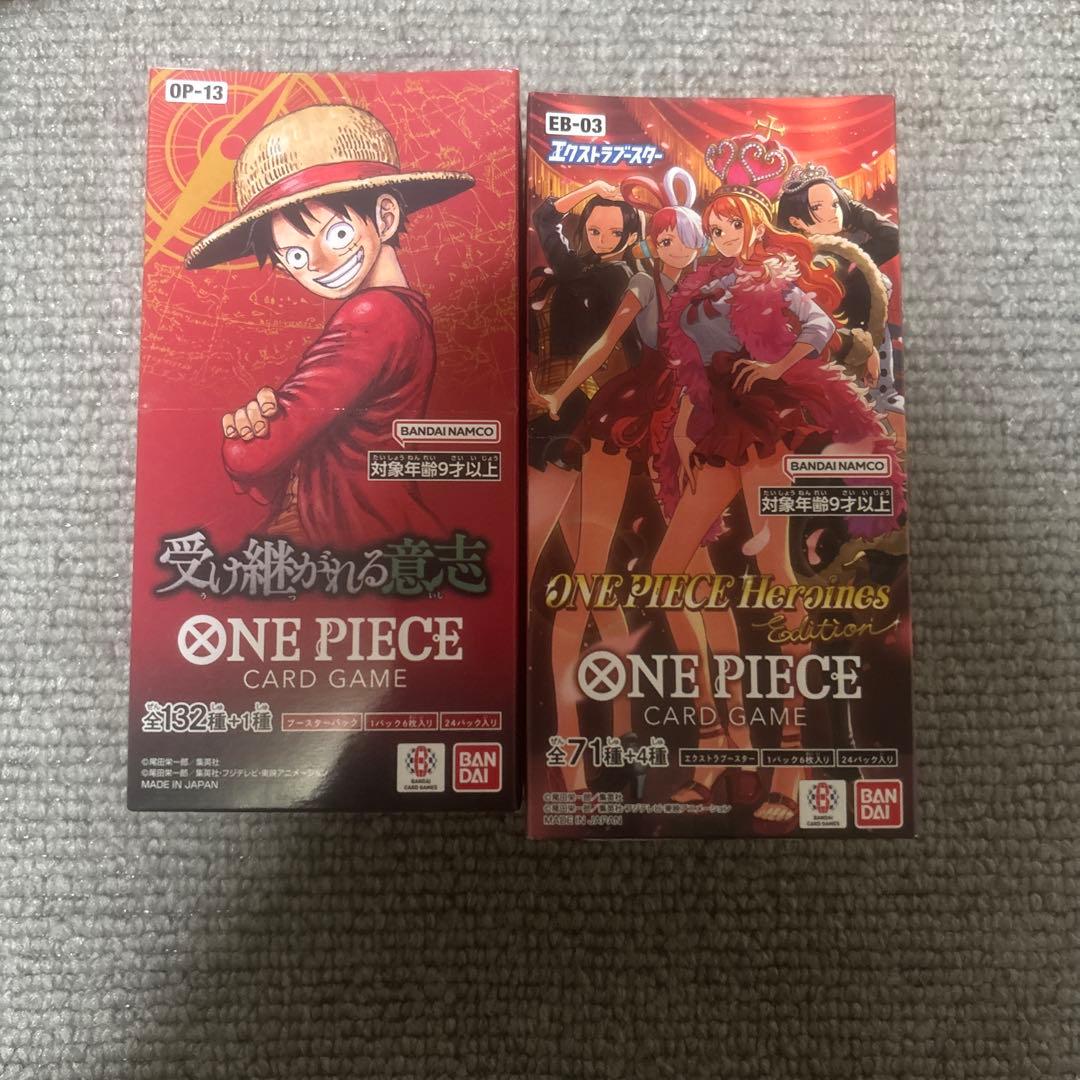 ワンピースカード 受け継がれる意志1box ヒロインズエディション1box