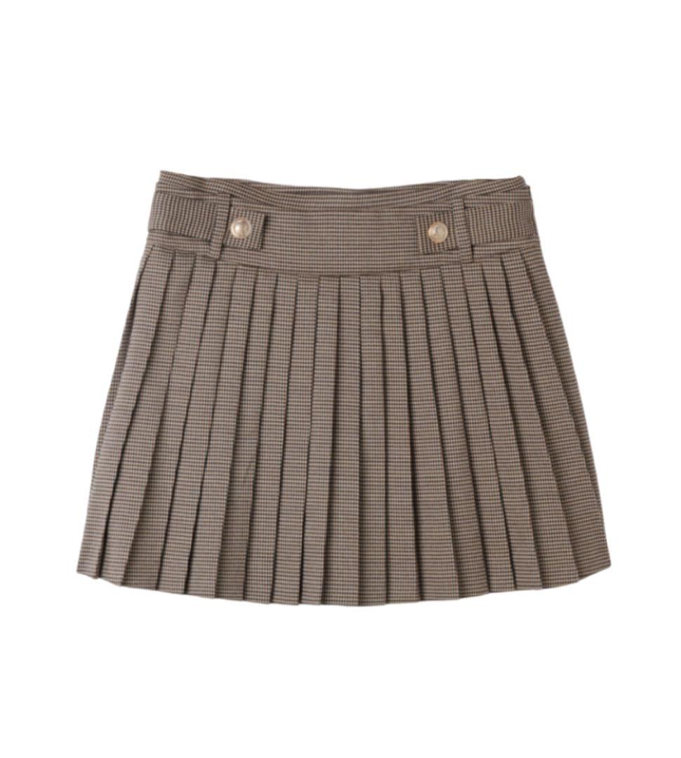 スカート Vienna Pleated Mini Skirt herlipto