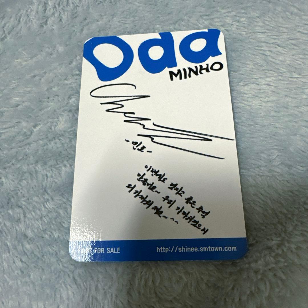 SHINee Odd アルバムトレカ　公式　ミノ