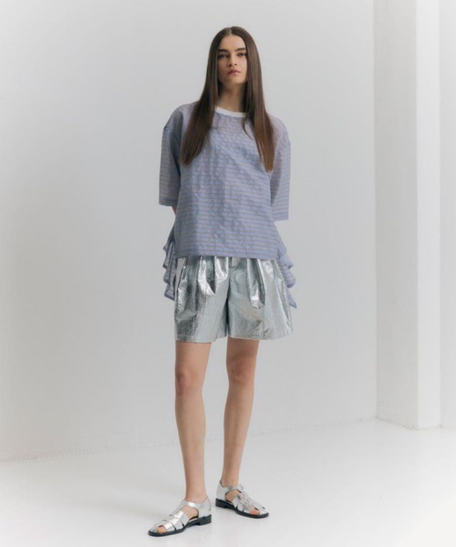 NOISEMAKER メタリックタックショートパンツ