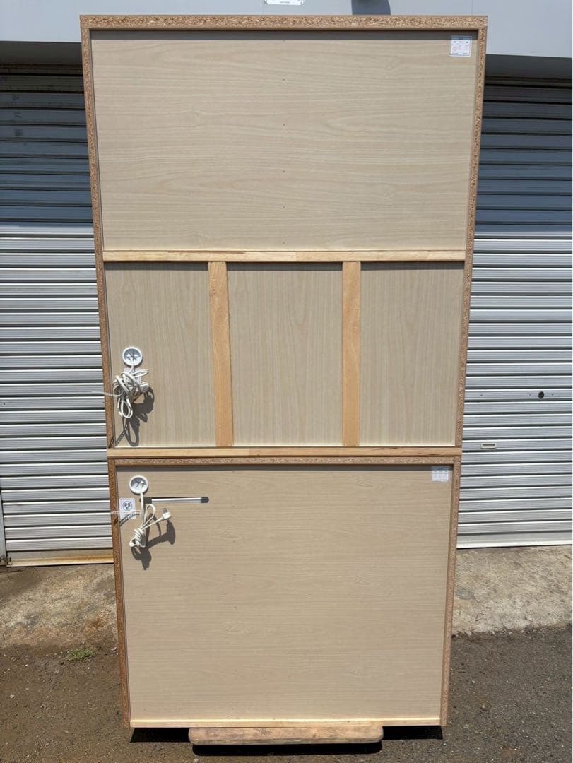 ニトリ キッチンボード 食器棚 アルミナ3 100KB WH