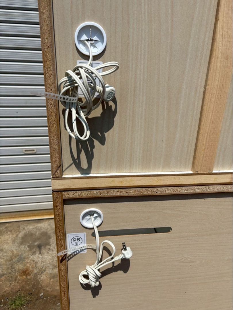 ニトリ キッチンボード 食器棚 アルミナ3 100KB WH