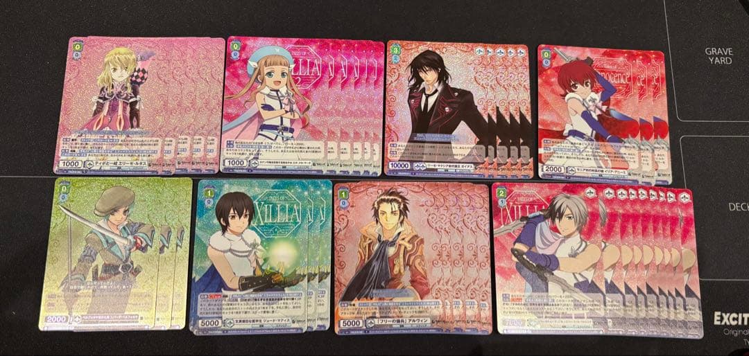 R大量まとめ売り　約150枚　テイルズオブシリーズ　ヴァイスシュヴァルツブラウ