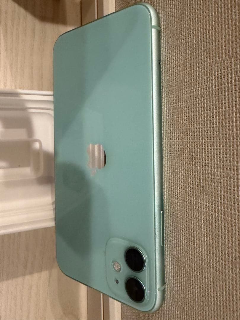 【値下】Apple iPhone 11 ミントグリーン 本体 箱付