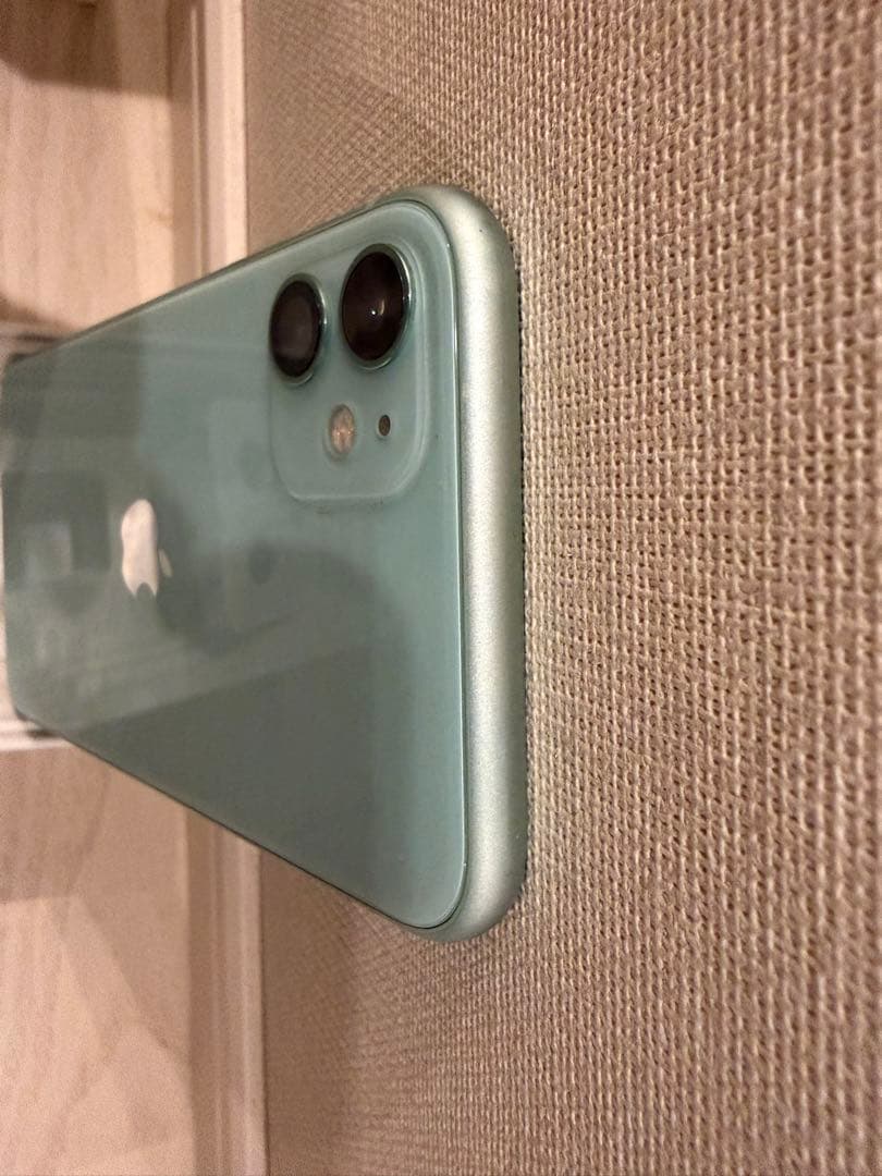 【値下】Apple iPhone 11 ミントグリーン 本体 箱付