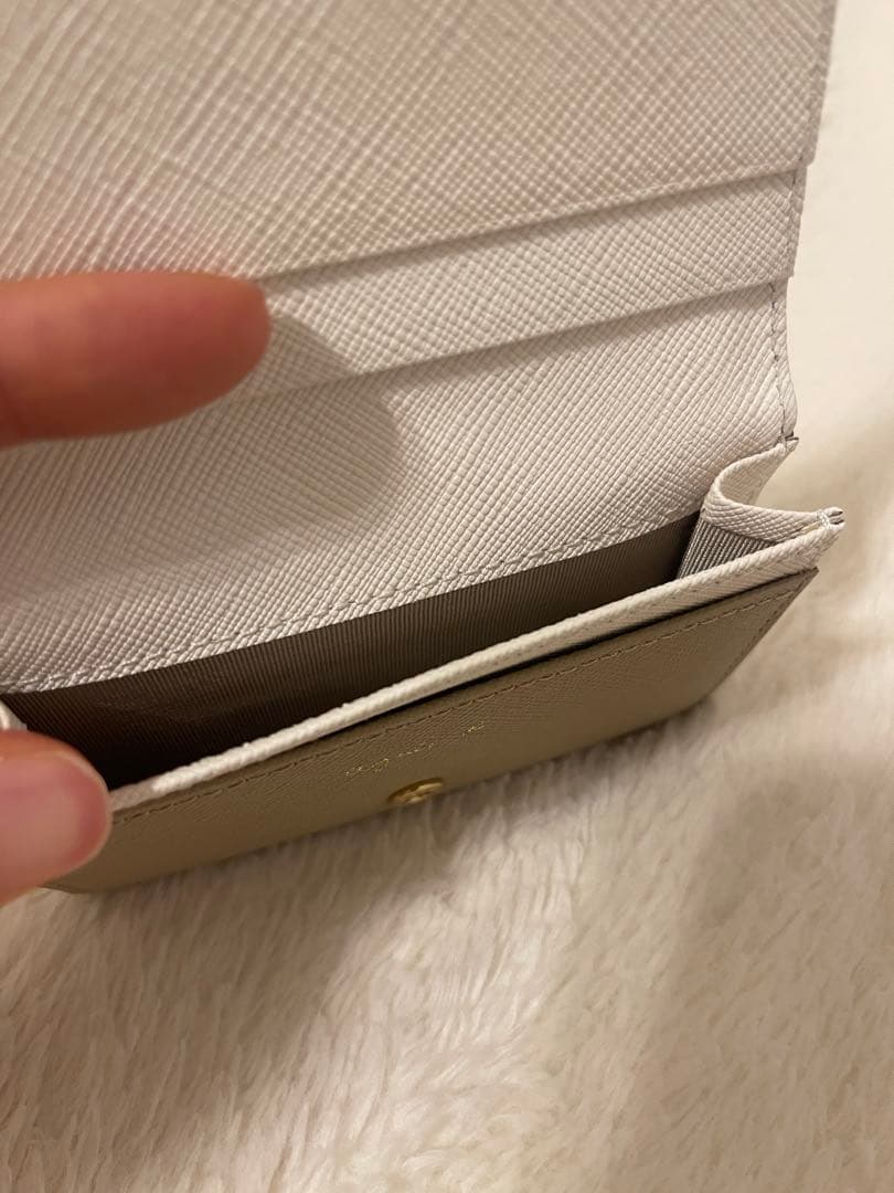 未使用！Agnes b. ベージュ 名刺入れ