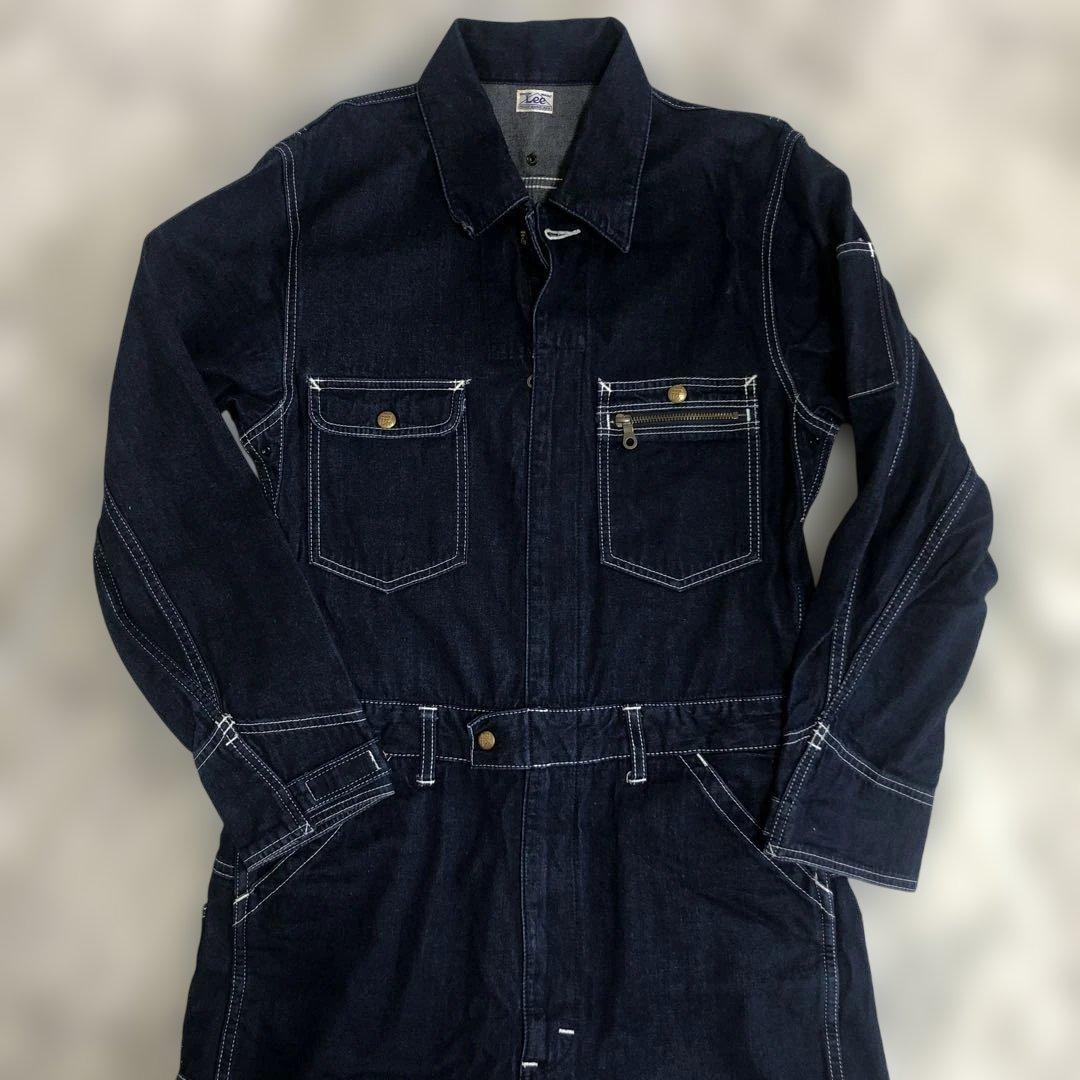 【美品】Lee つなぎ 仕事着 文化祭 オールインワン　ジャンプスーツ　M