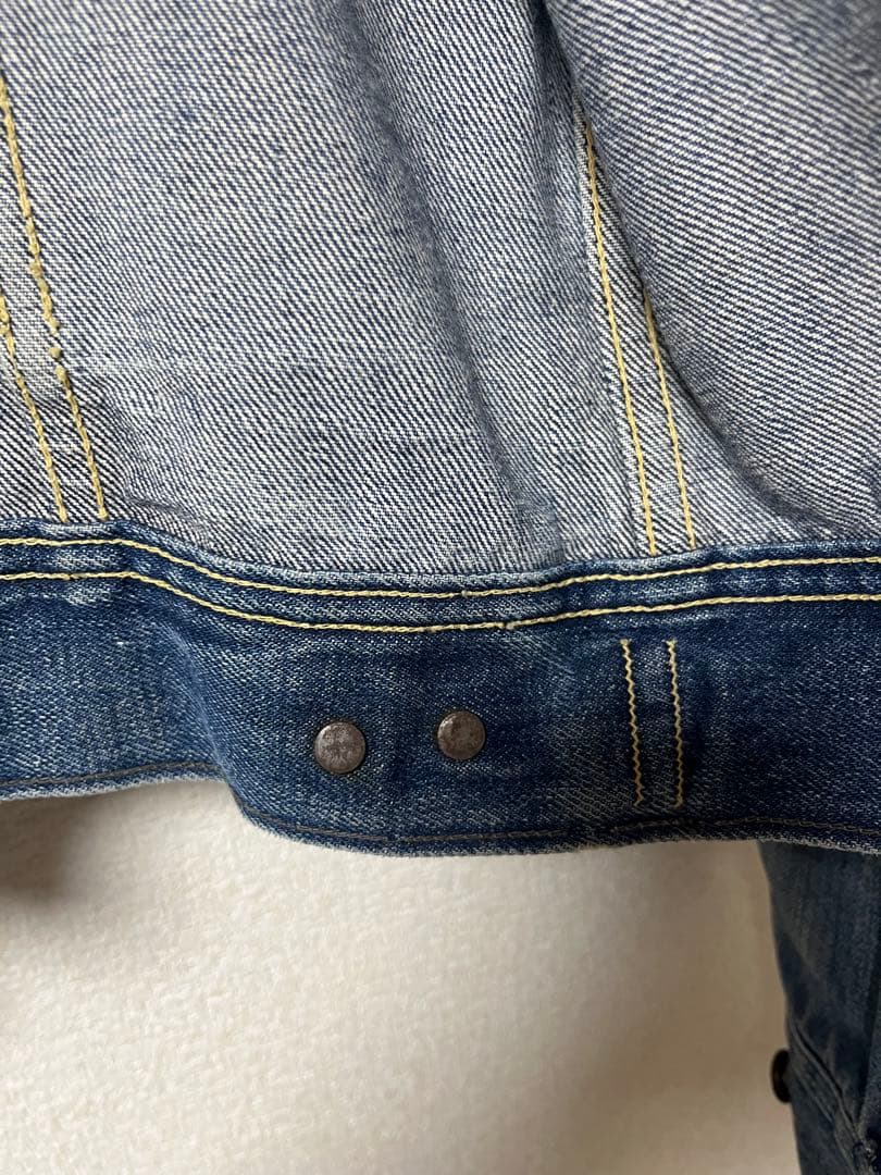 イ*ン様 70sビンテージLee220ベルベルジン購入極上色落ちハチノスリーバイ