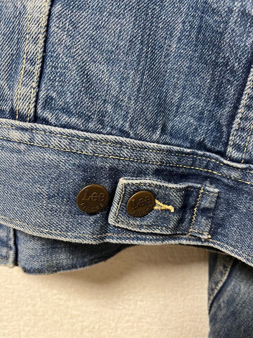 イ*ン様 70sビンテージLee220ベルベルジン購入極上色落ちハチノスリーバイ