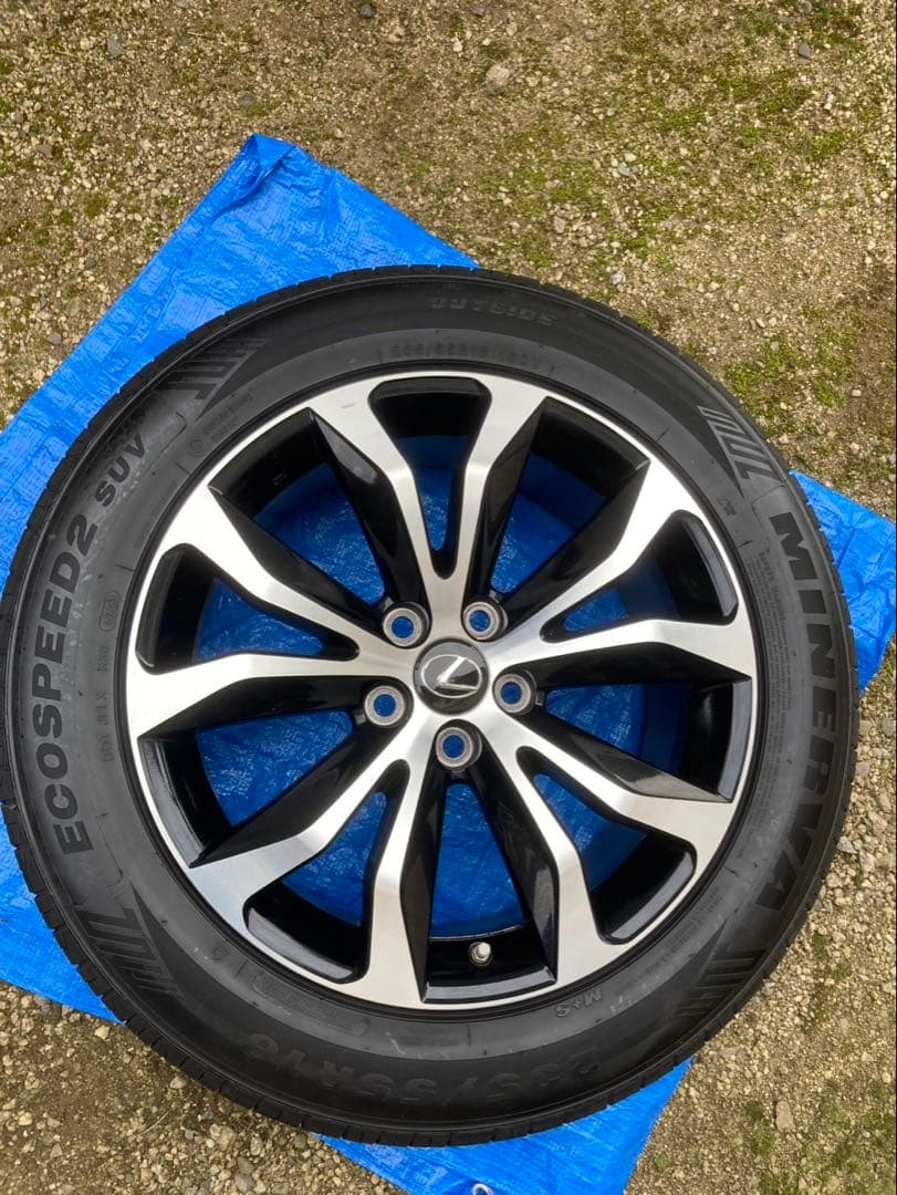 レクサスNX300 Fスポーツ純正アルミホイール(4本セット)