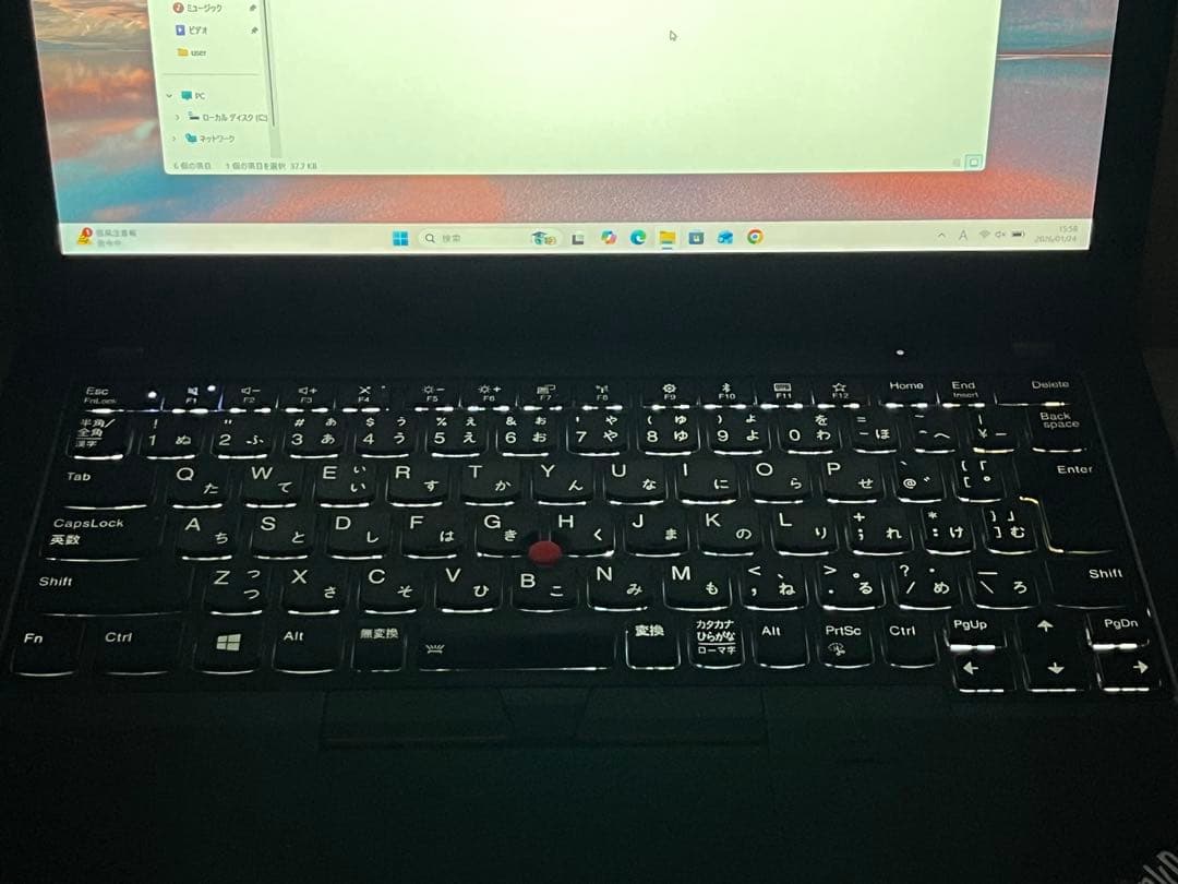 Windowsノート本体 ThinkPad X280 i5-8350U FHD 16G NVM256GB