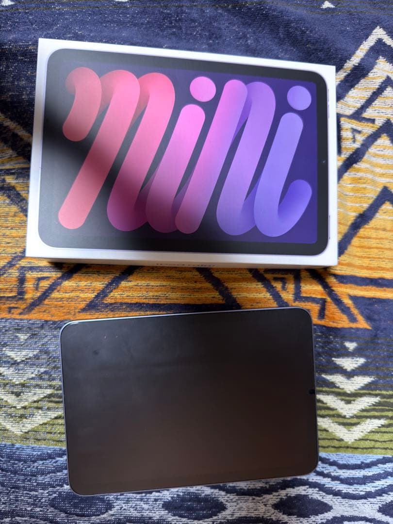 美品 : iPad mini 第6世代(パープル) 256gb wifiモデル