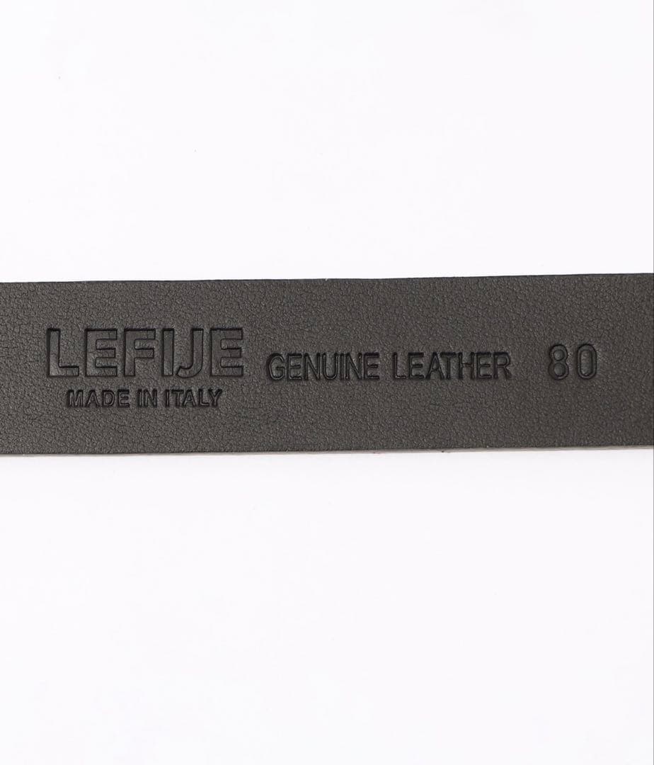 LEFIJE DOUBLE BAND ベルト　BK