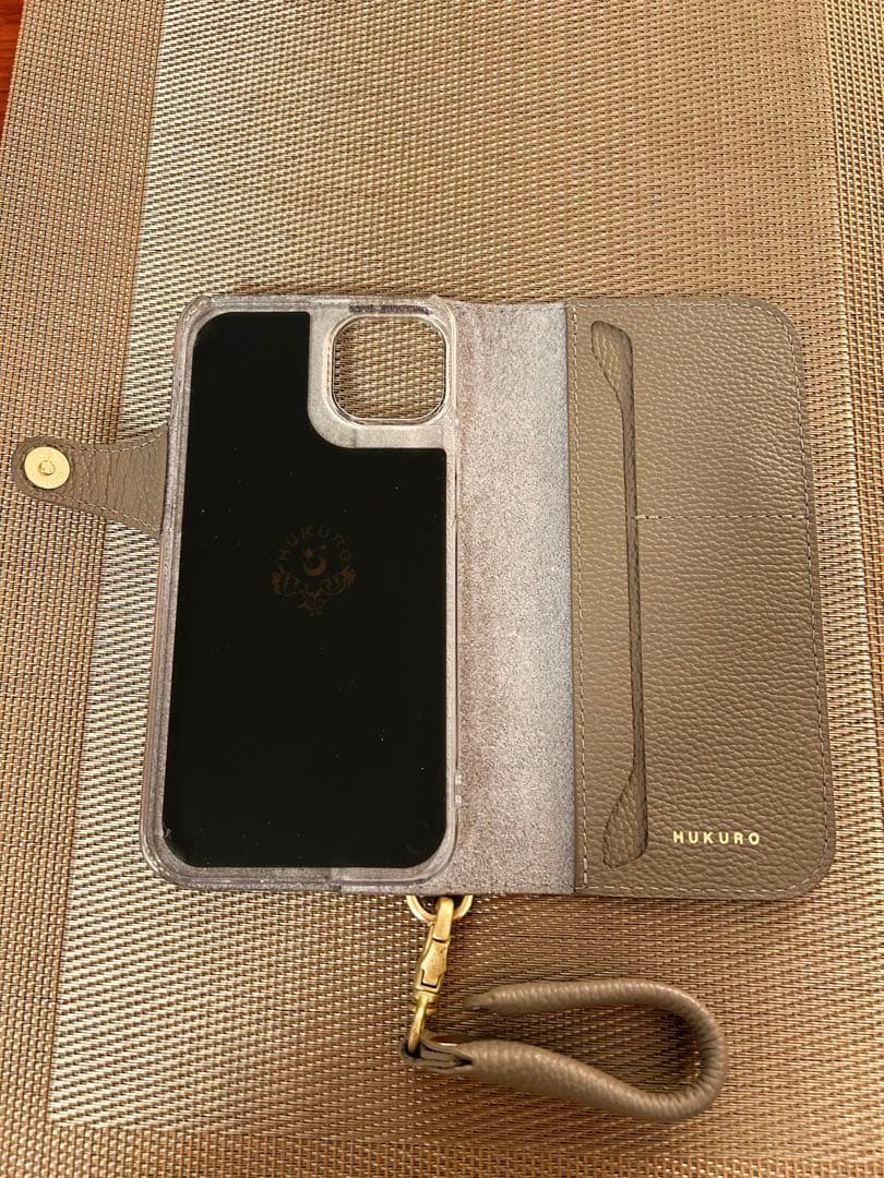 HUKURO 14plus 左手持ち　カバー&ストラップ　カラー／トープ