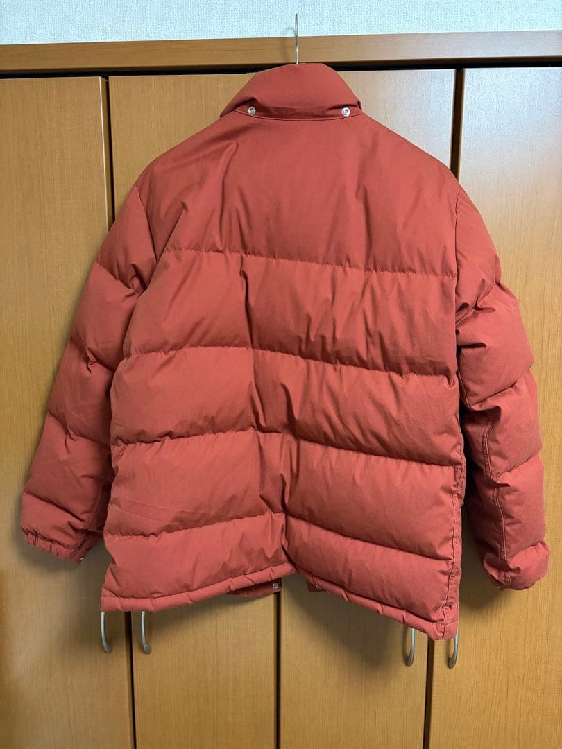 THE NORTH FACE ダウンジャケット オレンジ　茶タグ