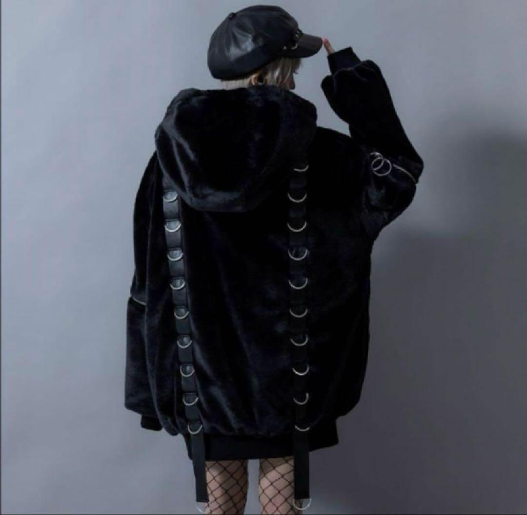 Dカン Dリング　レフレム　REFLEM ファー　アウター ジップ　ブルゾン