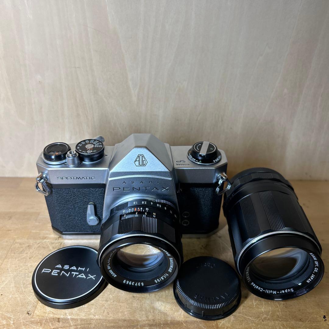 Pentax SP+S.M.C Takumar 55 f1.8 他　完動美品