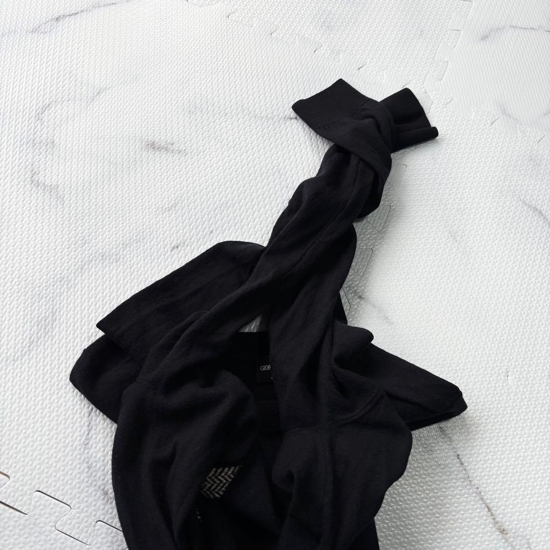 美品✨GIORGIOARMANI ジョルジオアルマーニ 黒タグ長袖 濃紺
