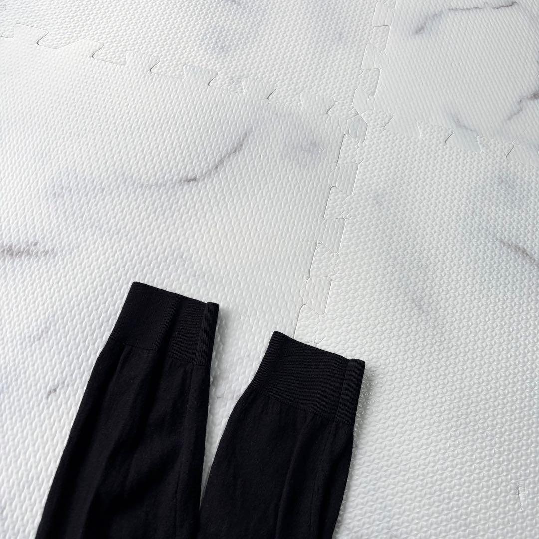 美品✨GIORGIOARMANI ジョルジオアルマーニ 黒タグ長袖 濃紺