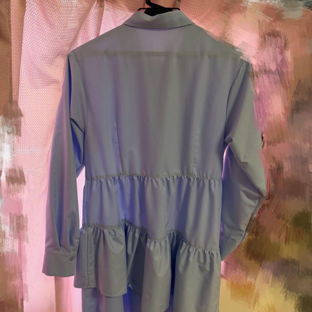 ジルバイジルスチュアート　ティアードミニシャツワンピース　美品