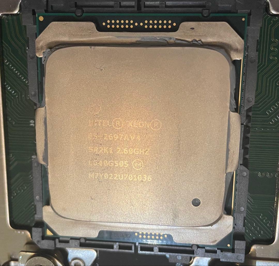 値下げ中　マザーボード　CPU Intel Xeon E5-2697A v4付き