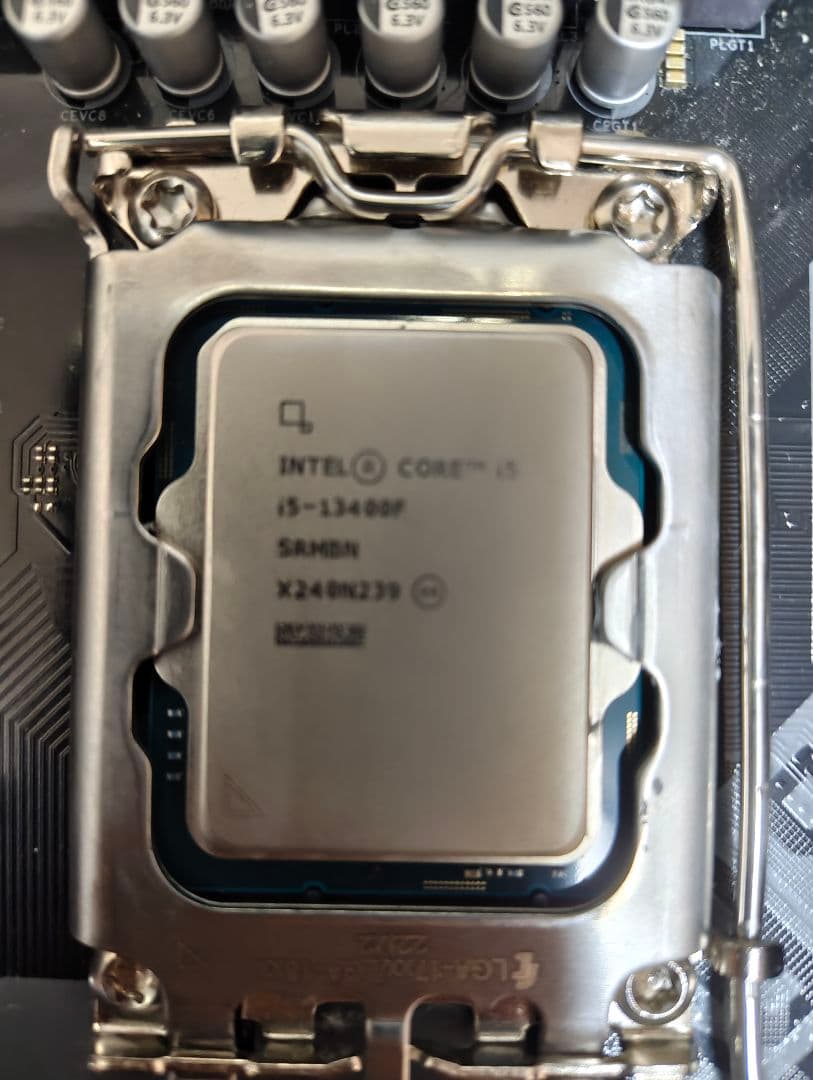 i5 13400f マザーボード、メモリセット