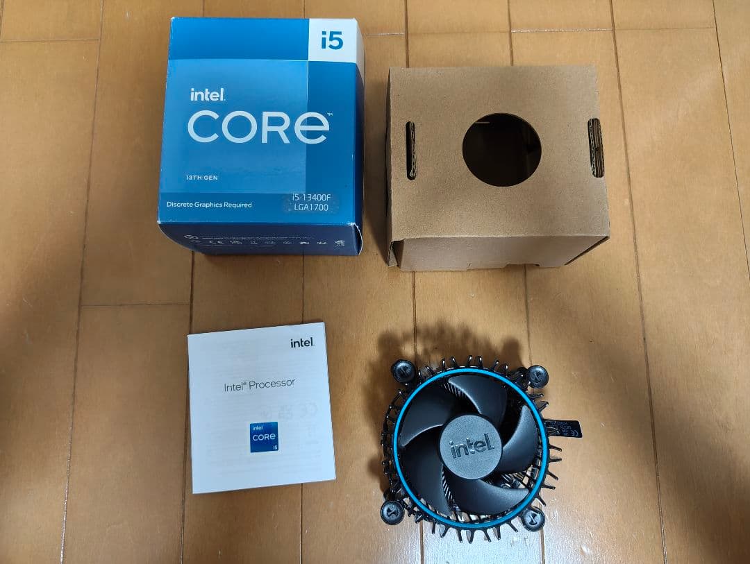 i5 13400f マザーボード、メモリセット