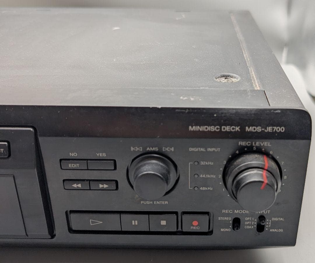 レア品　SONY ソニー MDS-JE700 MDデッキ