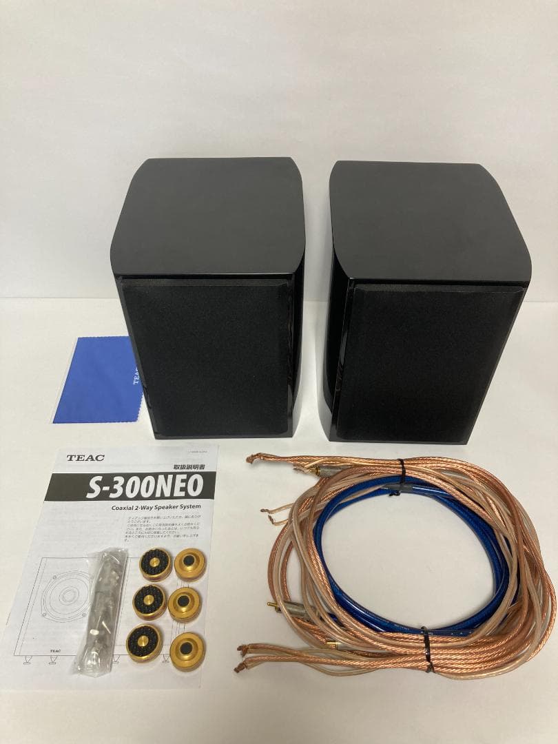 TEACスピーカー　S-300Neo　スピーカ　ティアック　ブラック
