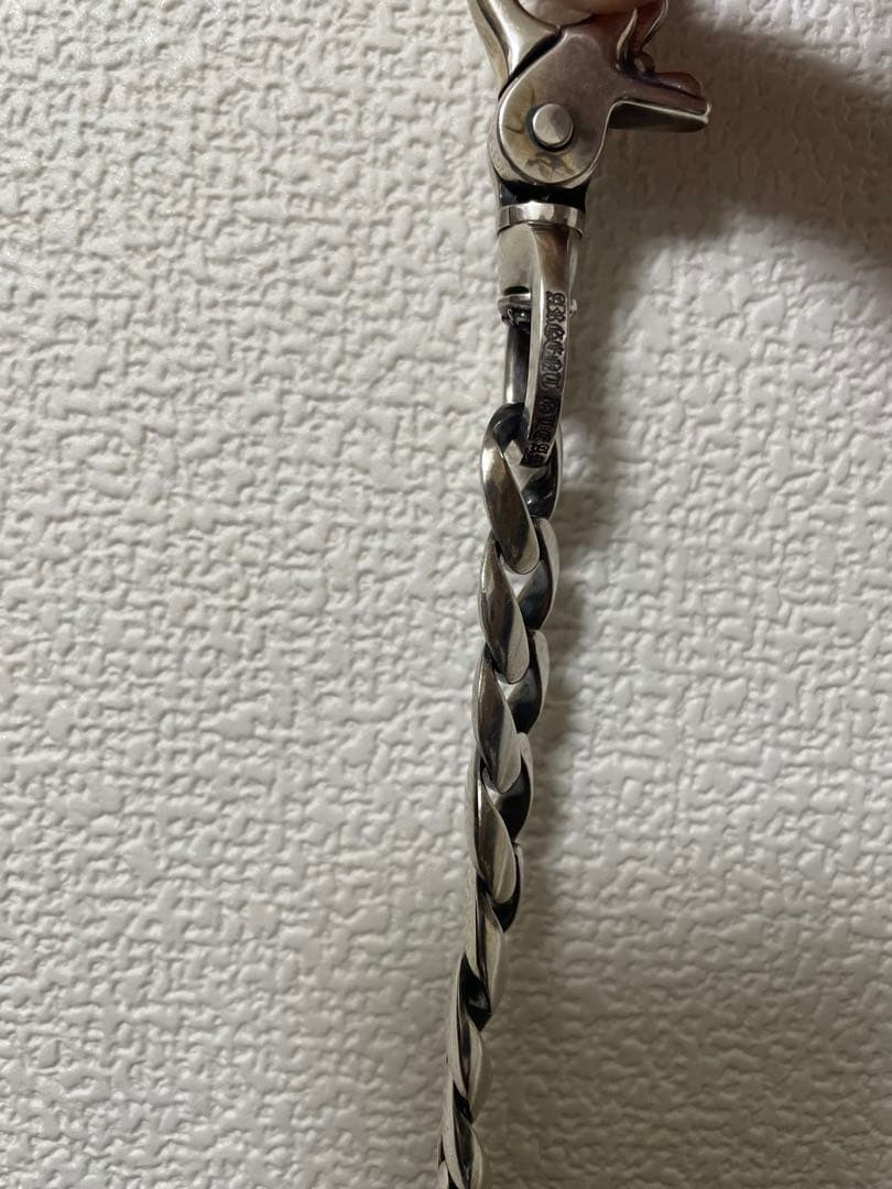 アージェントグリーム シルバー喜平チェーン ウォレットチェーン ミディアム