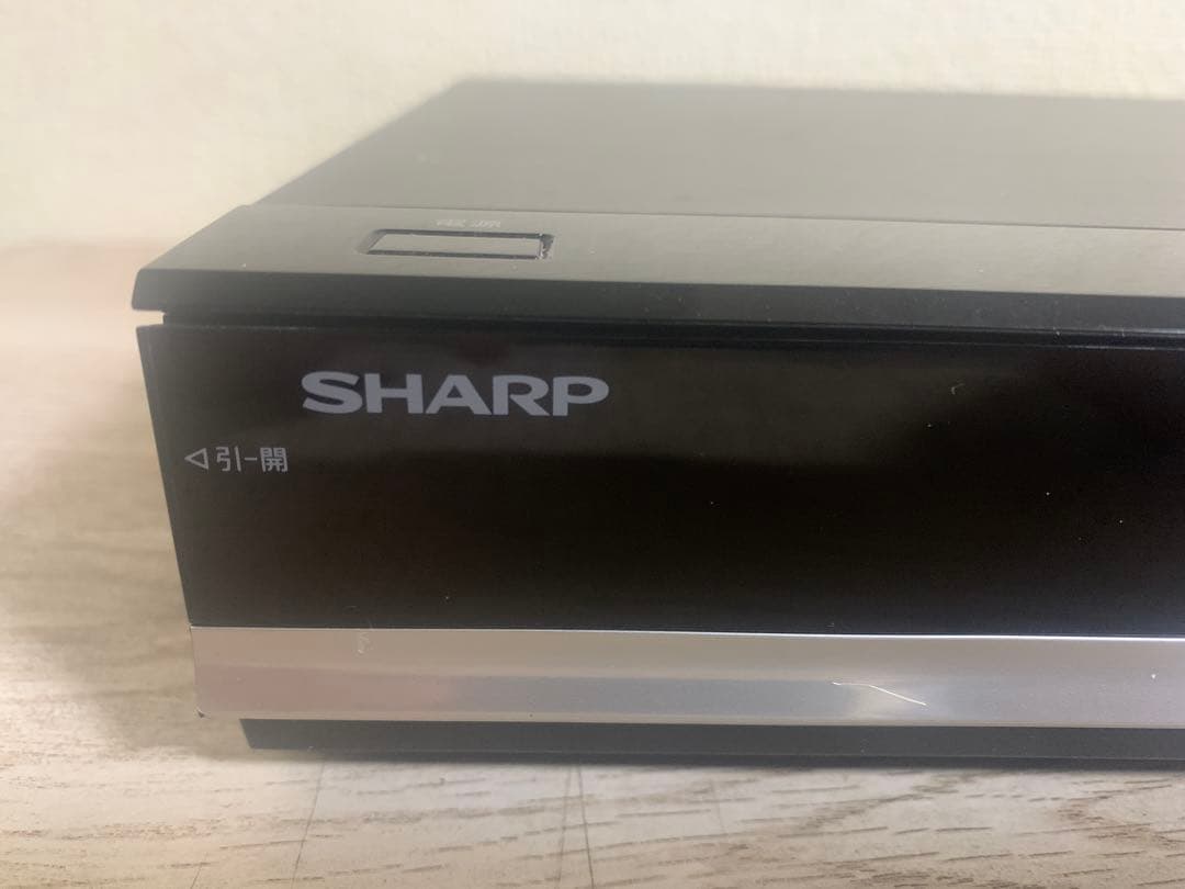 SHARP AQUOS ブルーレイレコーダー 1TB 2チューナー 美品