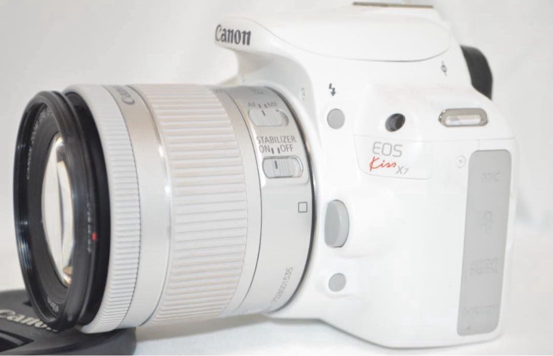 Canon kiss x7☆希少ホワイト☆スマホに転送☆