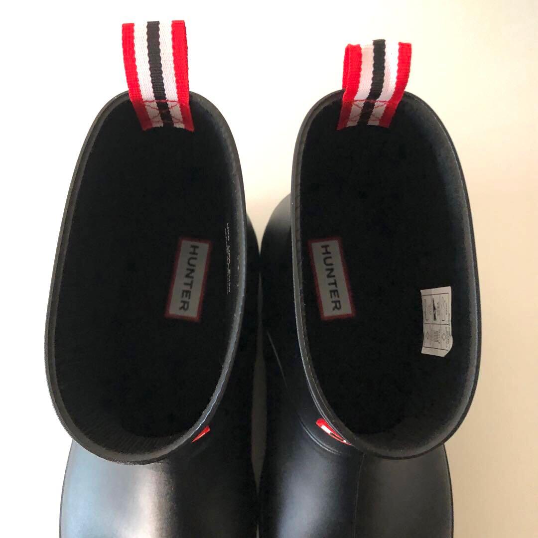 新品　正規品　HUNTER レインシューズ　 ショートブーツ　UK6 25㎝