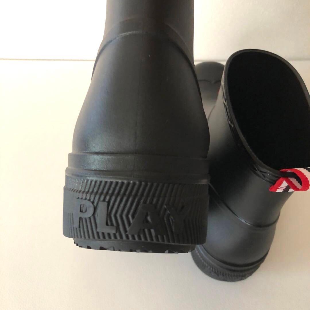 新品　正規品　HUNTER レインシューズ　 ショートブーツ　UK6 25㎝