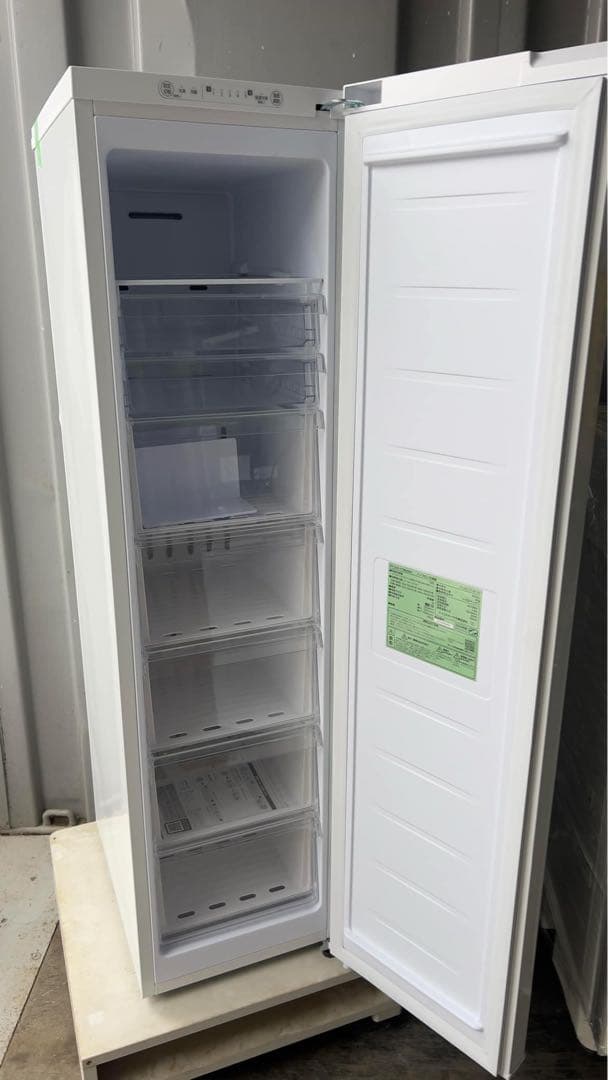 アイリスオーヤマ 24年スリム冷凍庫 IUSN-S12A-W 120L