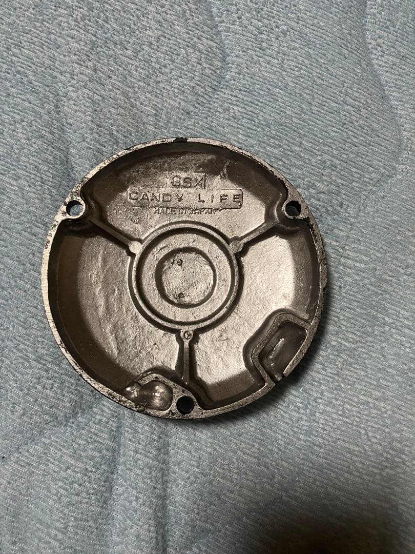 GSX400E ザリ ゴキ ポイントカバー Candy Life 黒