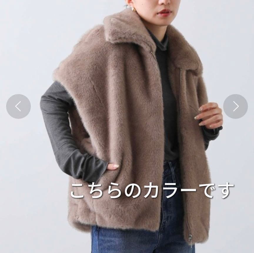 グレディブリリアン、シードレイクエコファー襟付きベスト