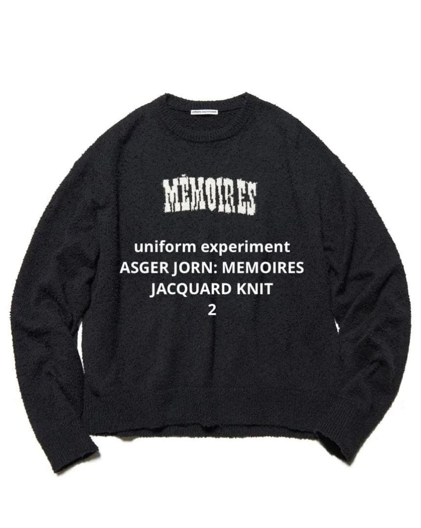 トップス UE ASGER JORN: MEMOIRES JACQUARD KNIT