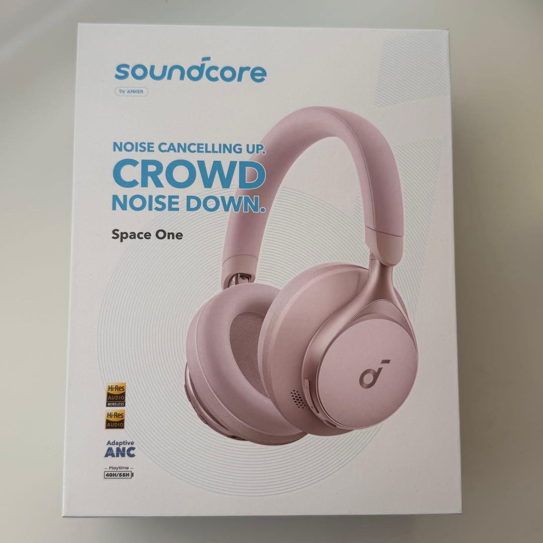 ANKER soundcoreサウンドコア スペースワン ピンク