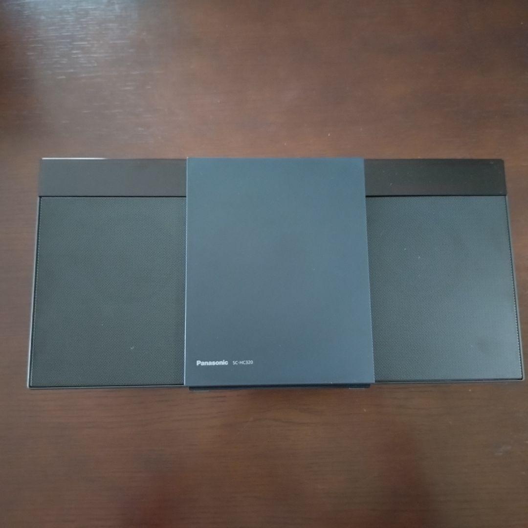 パナソニック ミニコンポ SC-HC320-K ブラック【2025年製】