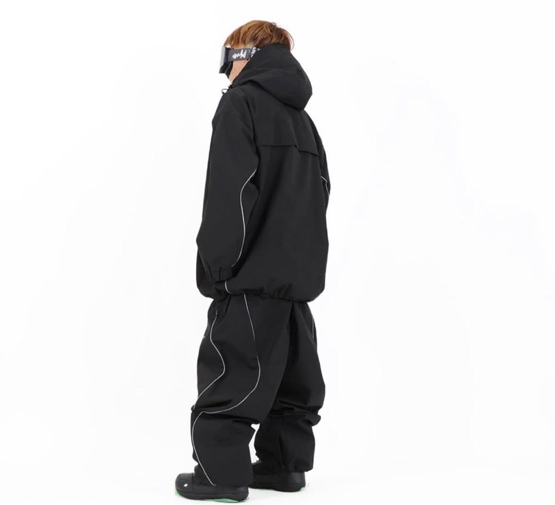 himani スノボウェア ウィメンズ ジャケット 黒 Sサイズ