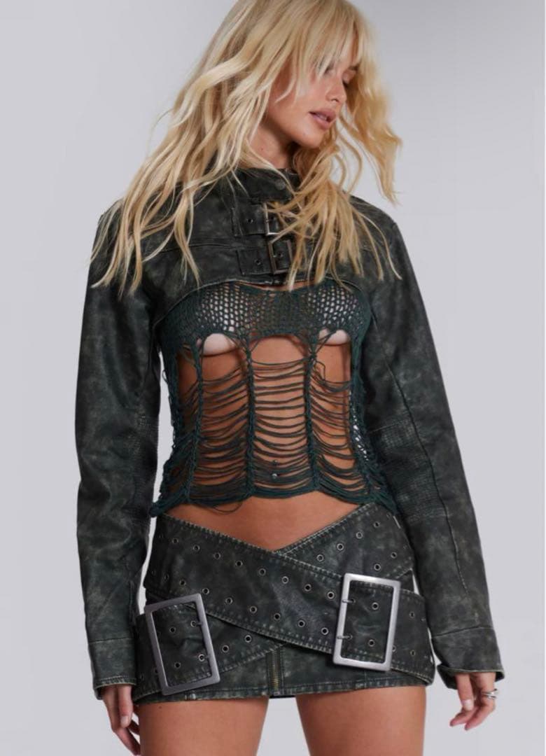 未使用　JADED LONDON レザージャケット　Sサイズ