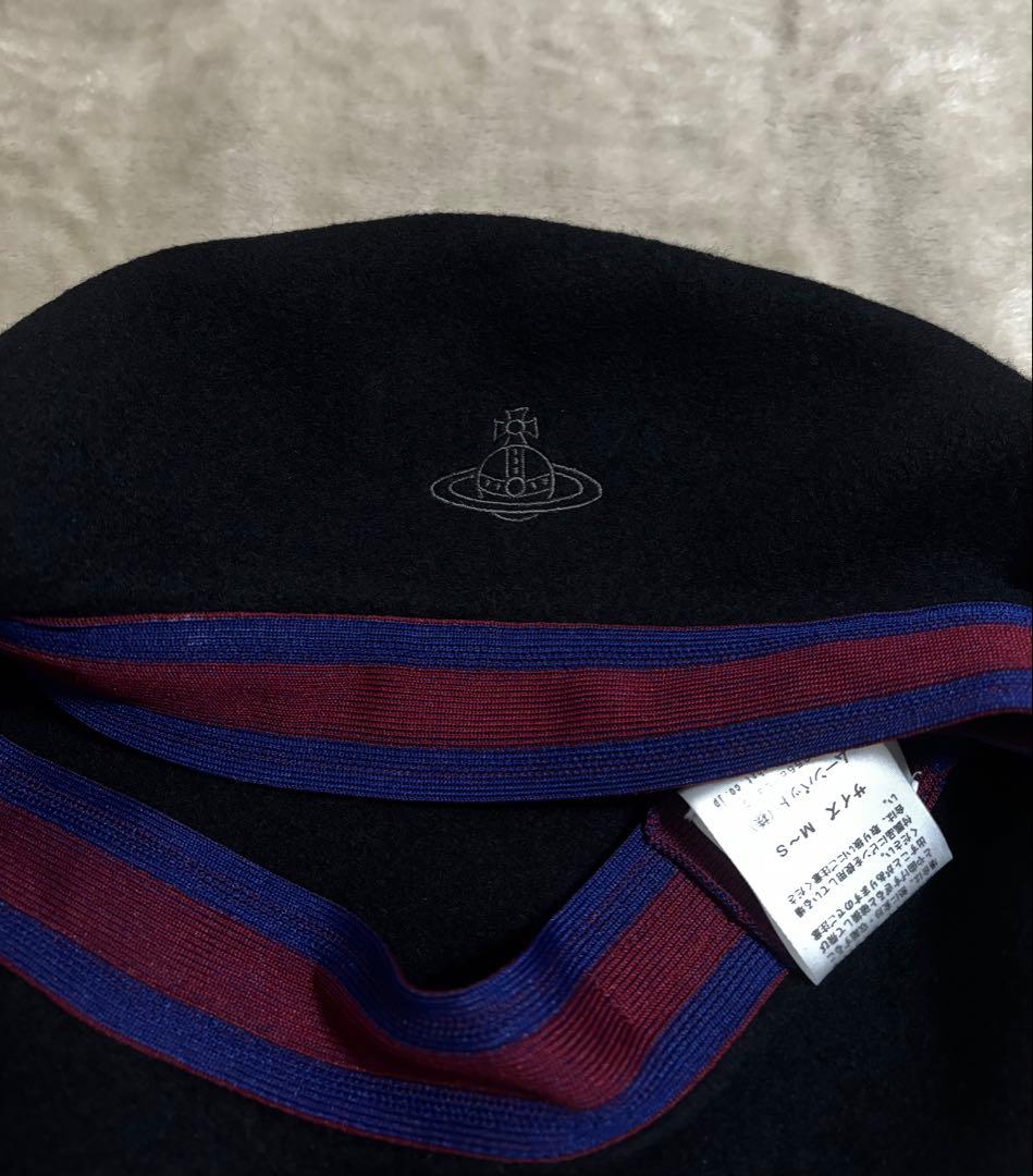 Vivienne Westwood ベレー帽 ブラック