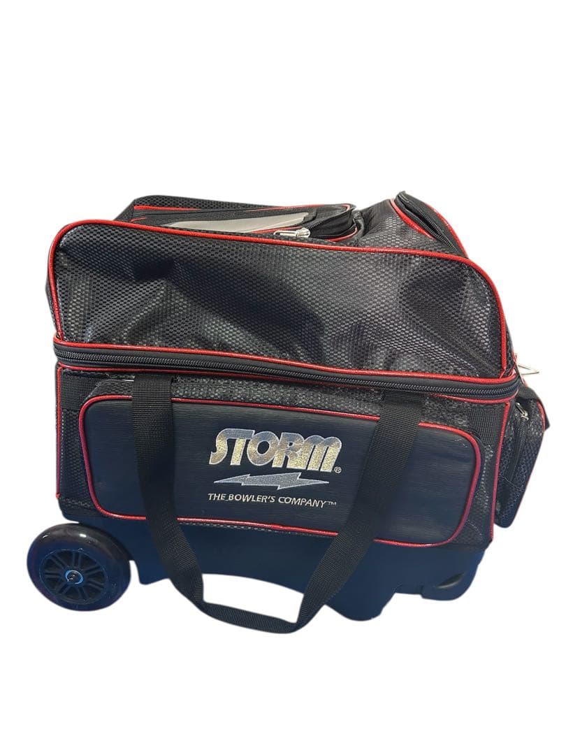 《美品》STORM ボウリングバック 2個入り ブラック