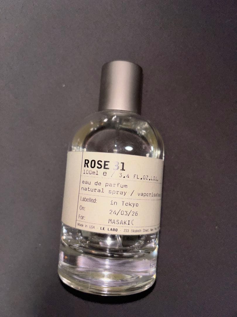 香水(ユニセックス) le labo ROSE 31 100ml