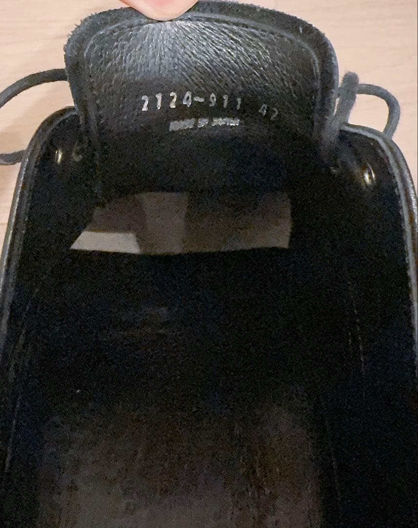 靴 2124-911 ladmusician round toe shoes42