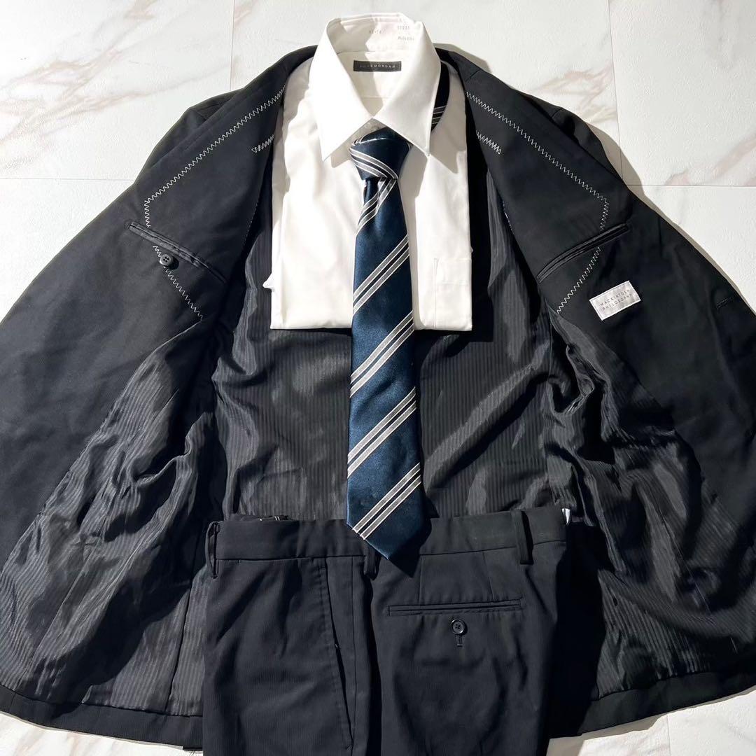 マッキントッシュフィロソフィー トロッター セットアップ スーツ 黒 42R